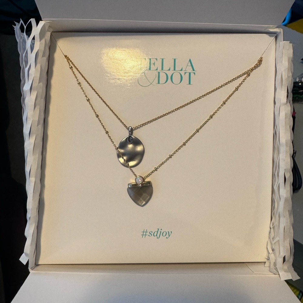 Stella & Dot Collector’s Box Layering Necklace